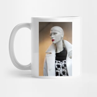 Mannequin in White Mug